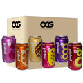 Poppi Prebiotic Soda Variety Pack, flavor bundle, 12 fl oz, 12-Pack, Low Calorie & Low Sugar Drinks, Doc Pop, Cherry Limeade,Strawberry lemonade, Orange & Grape bundled by OCG