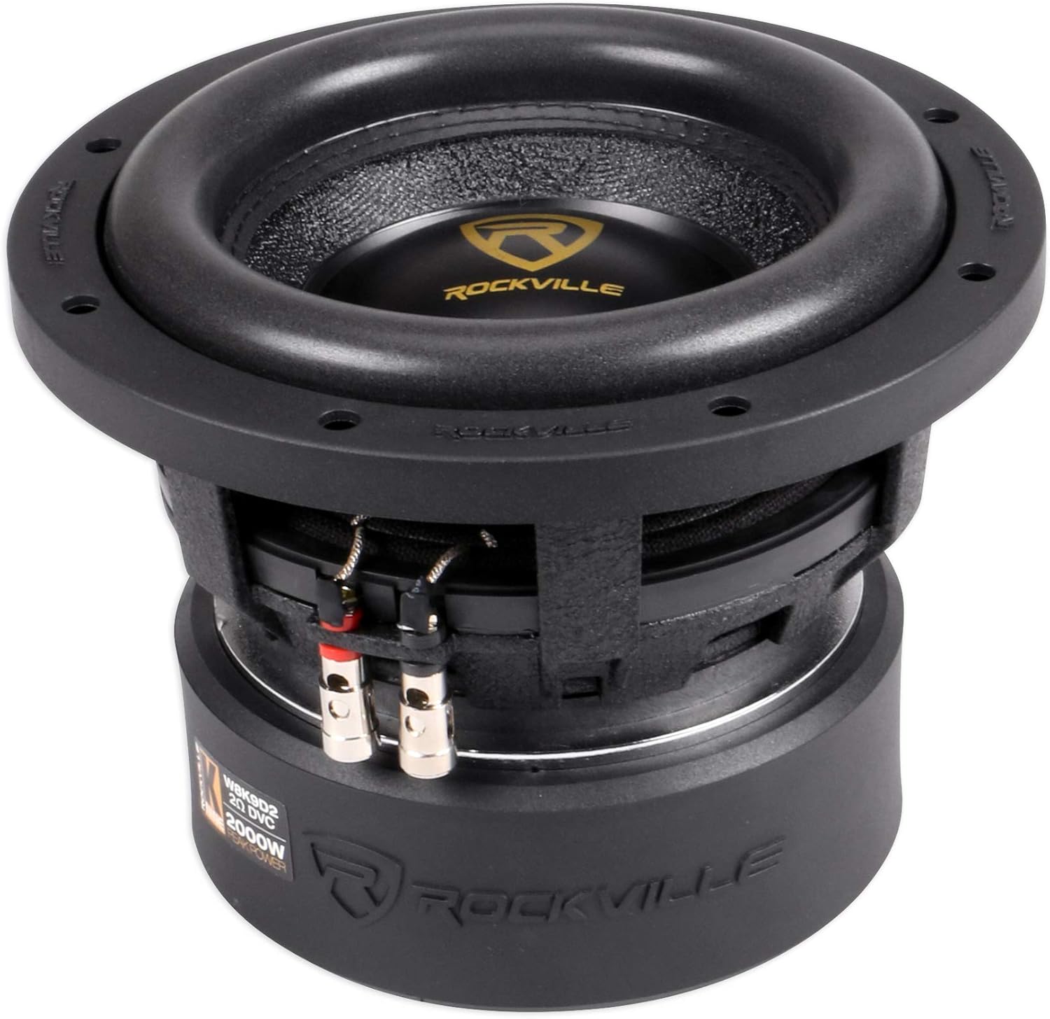 8" 2000 Watt Car Subwoofers Dual 2-Ohm X306077