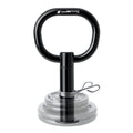 NewMe Fitness Adjustable Kettlebell Handle for Strength Training Kettlebells for Weight Plates - Home or Gym Workout- Ergonomic Design for a Comfortable, Non-Slip Grip