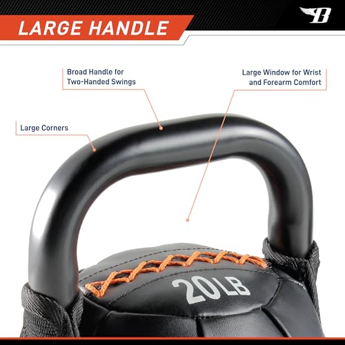 Kettlebell with Handle for Strength and Core Training S10395