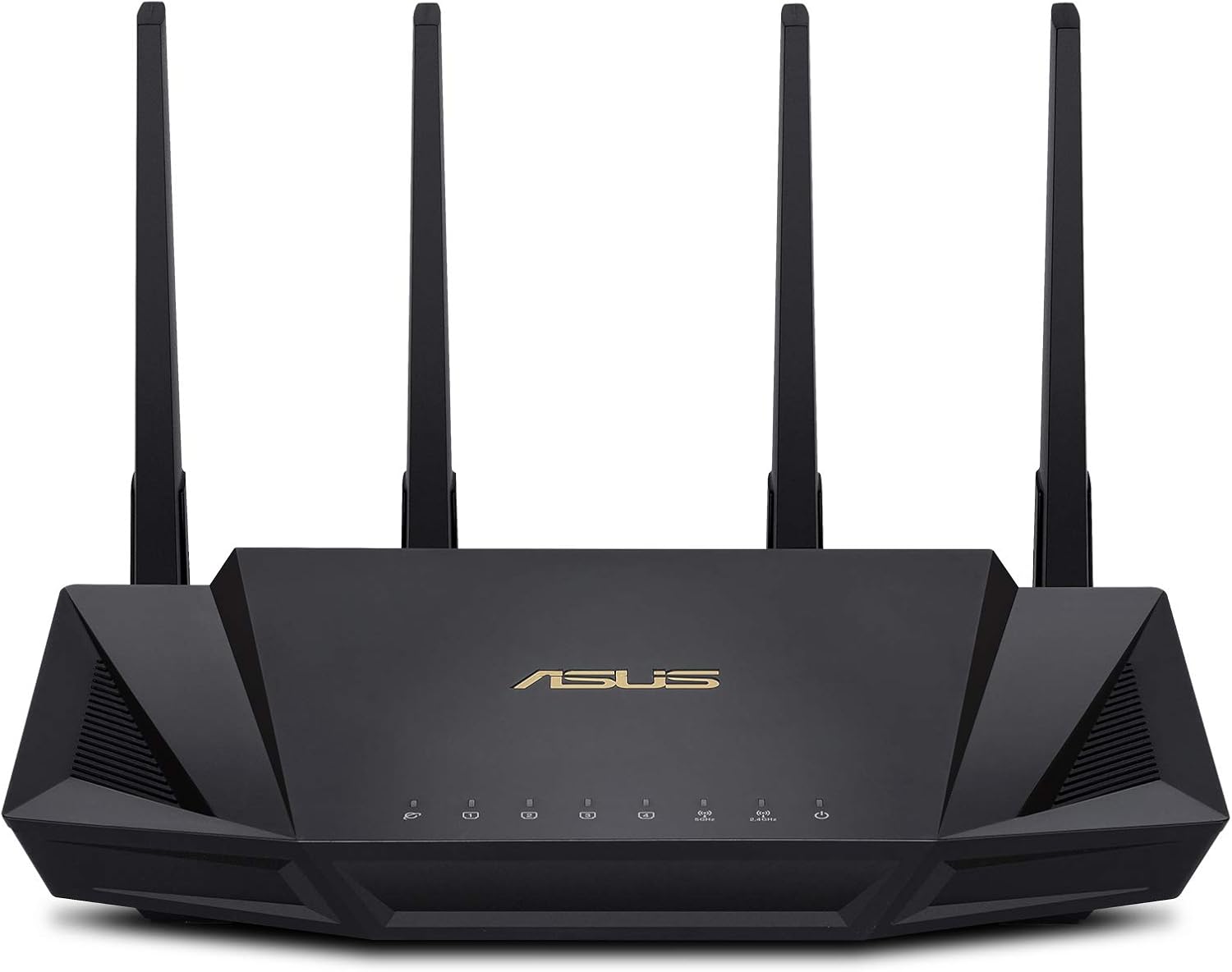 ASUS RT-AX3000 Ultra-Fast Dual Band Gigabit Wireless Router - Next Gen WiFi 6, Adaptive QoS, and AiProtection by Trend Micro | 1x WAN, 4x 1G LAN, 1x USB 3.0 - AiMesh Compatible