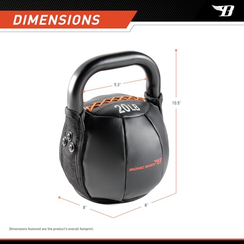 Kettlebell with Handle for Strength and Core Training S10395