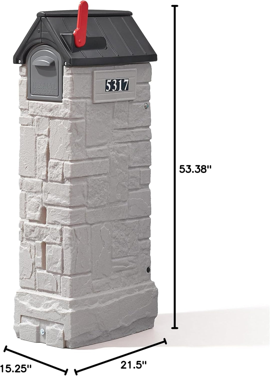 Mailbox with Extra Storage T696195