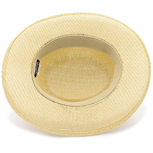 Straw Hat with 3" Brim and Inner Sweatband Z6676