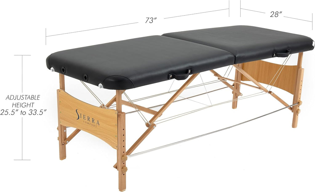 Portable Massage Table (Black) S634