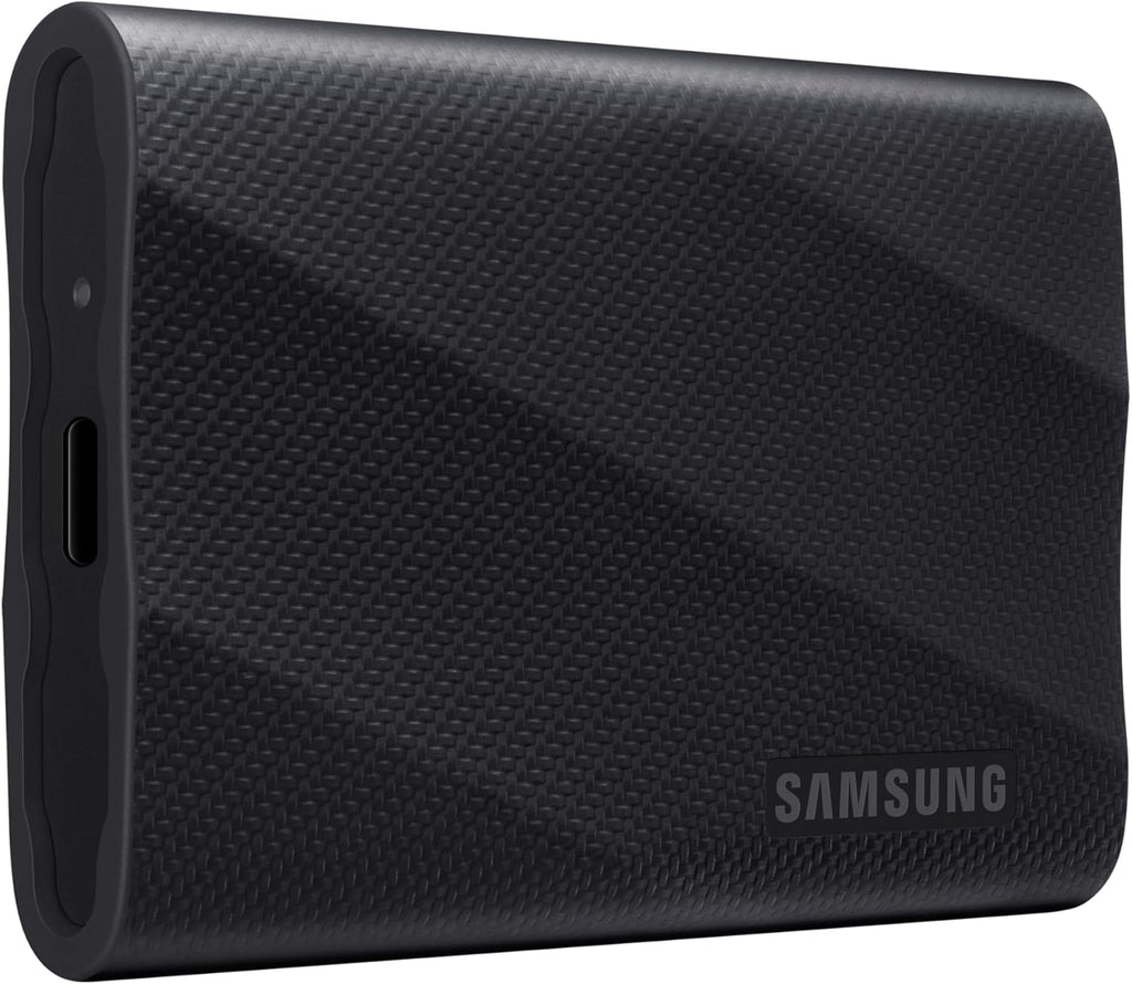 Samsung T9 Portable SSD 1TB, Up to 2,000MB/s, USB 3.2 Gen 2x2 External Solid State Drive, Up to 3 m Drop Resistant, for Creative Professionals, Youtubers, Content Creators, Mac Compatible, MU-PG1T0B
