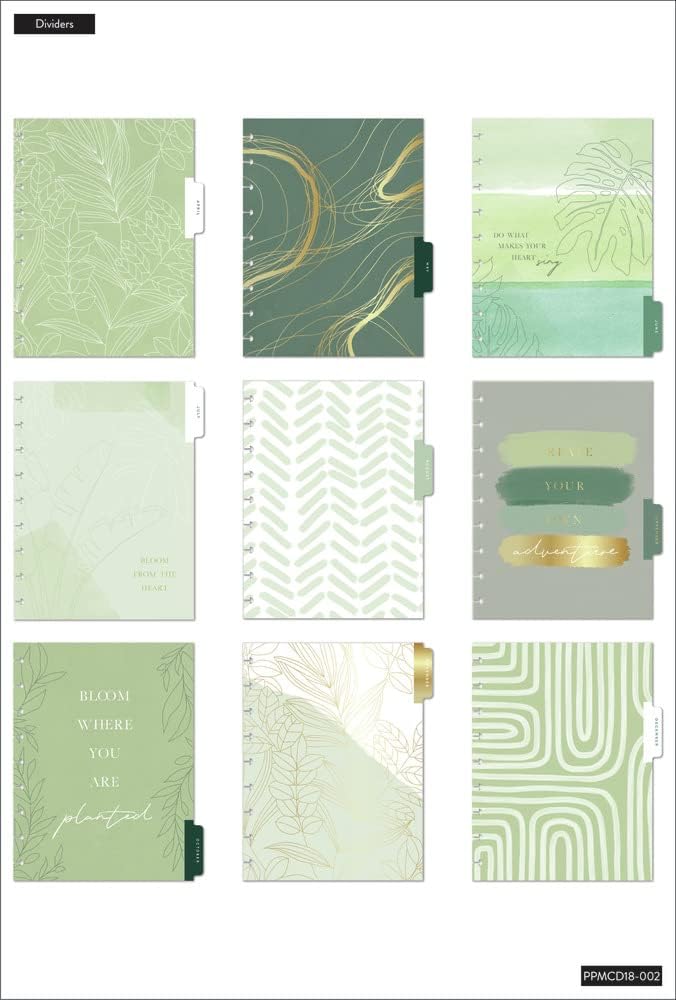 Daily 18 Month Planner with Weekly and Monthly Pages S803