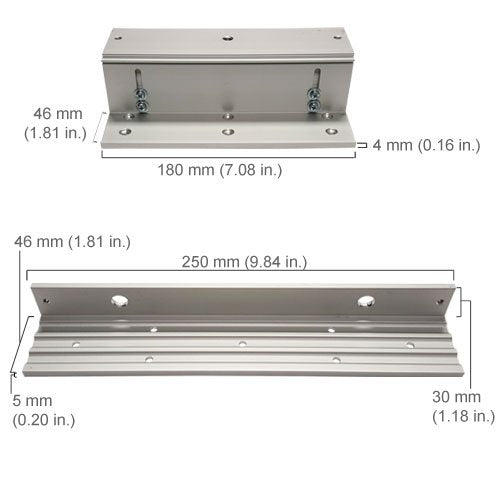 One Door Access Control Electromagnetic Lock Kit with Remote and PIR R988658