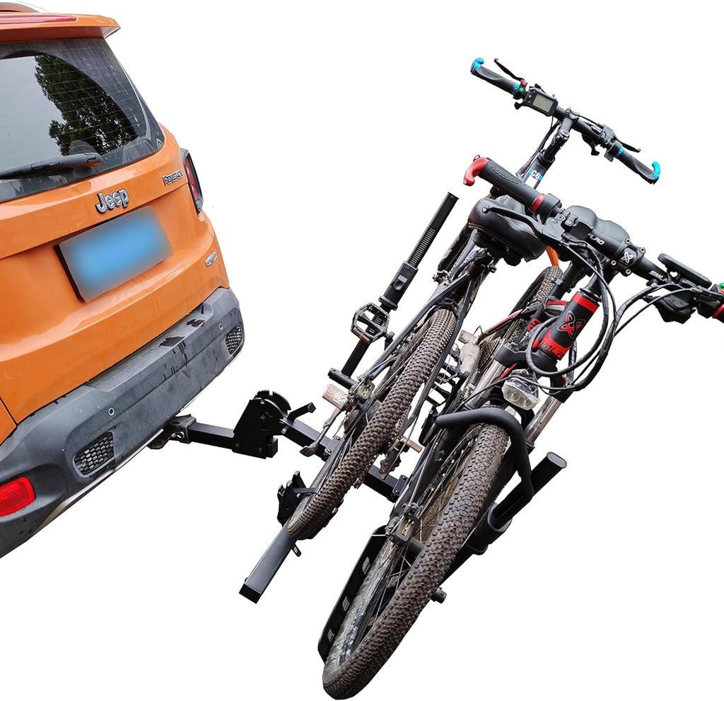 2-Bike Hitch Platform Rack for Standard, Fat Tire, Electric Bikes S827762