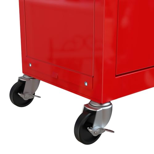 8 Drawer Rolling Tool Chest with Wheels, Lockable Tool Storage Cabinet T50167