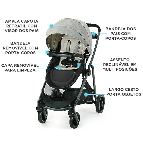 Travel System with Stroller and Infant Car Seat J299