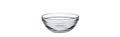 Duralex Gigogne Glass Stackable Mixing Bowls/Prep Bowls Set of 6, Clear. 6⅞ oz. / 4.1"