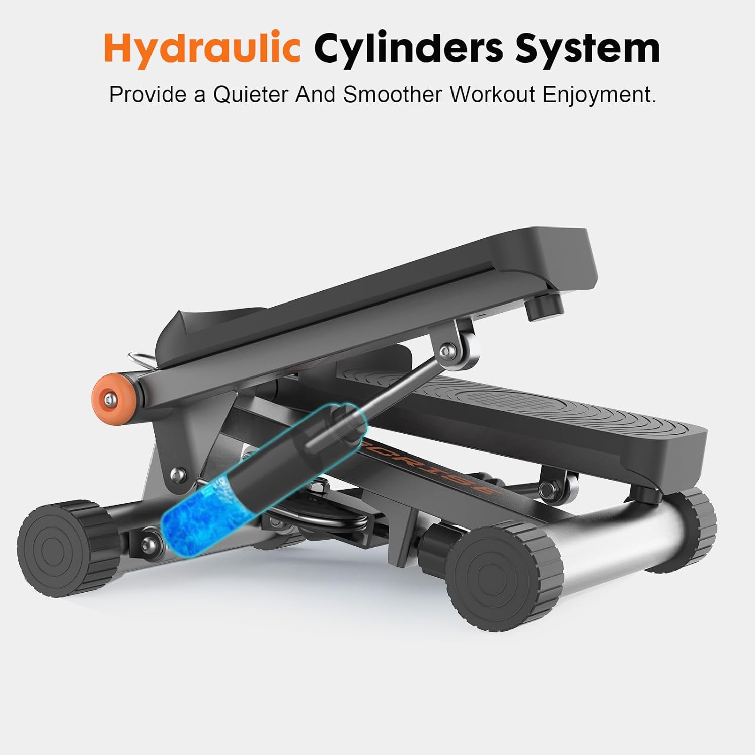 Mini Stepper with Resistance Bands for Home Exercise K4982