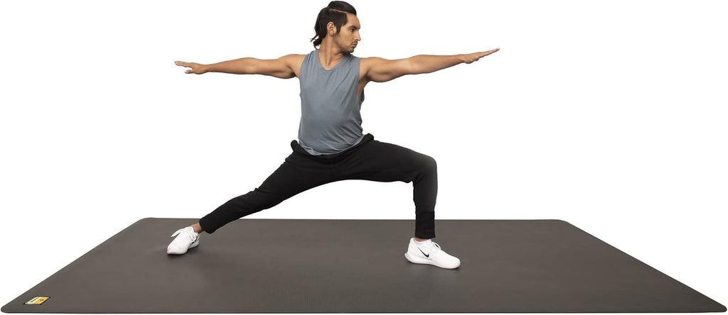 Large Exercise Mat 6 ft x 4 ft for Home Gym Flooring B218360