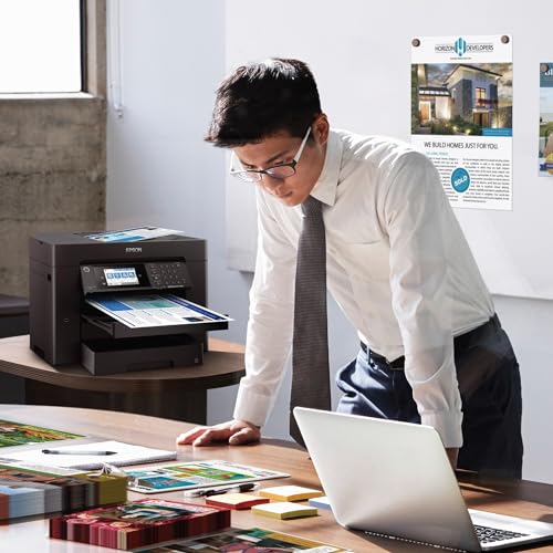 Wireless All-in-One Wide-Format Printer with Auto 2-Sided Print, Copy, Scan and Fax Y10246