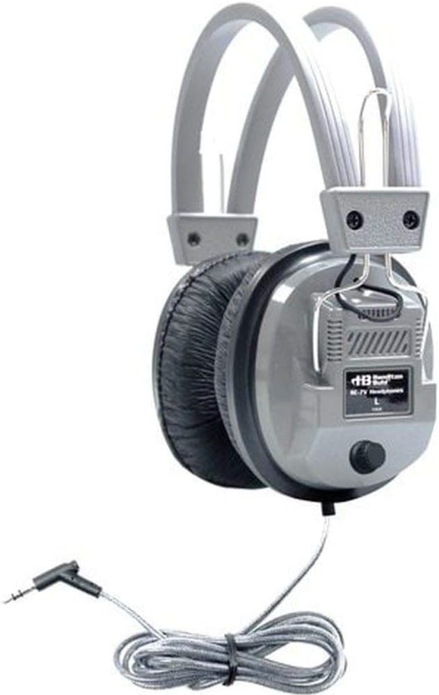 6 Person Listening Center with Bluetooth Boombox and Over-Ear Headphones O5905