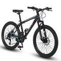 24/26/27.5 Inch Wheels Mountain Bike Shimano 21 Speeds with Mechanical Disc Brakes Aluminum/High-Carbon Steel Frame Suspension MTB Bikes Mountain Bicycle for Adult & Teenagers