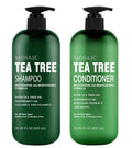 Tea Tree Shampoo and Conditioner Set for Hair Growth, Thinning Hair Loss Treatments Women & Men, Thickening Products, Paraben & Sulfate Free 20.2 FL Oz Each.