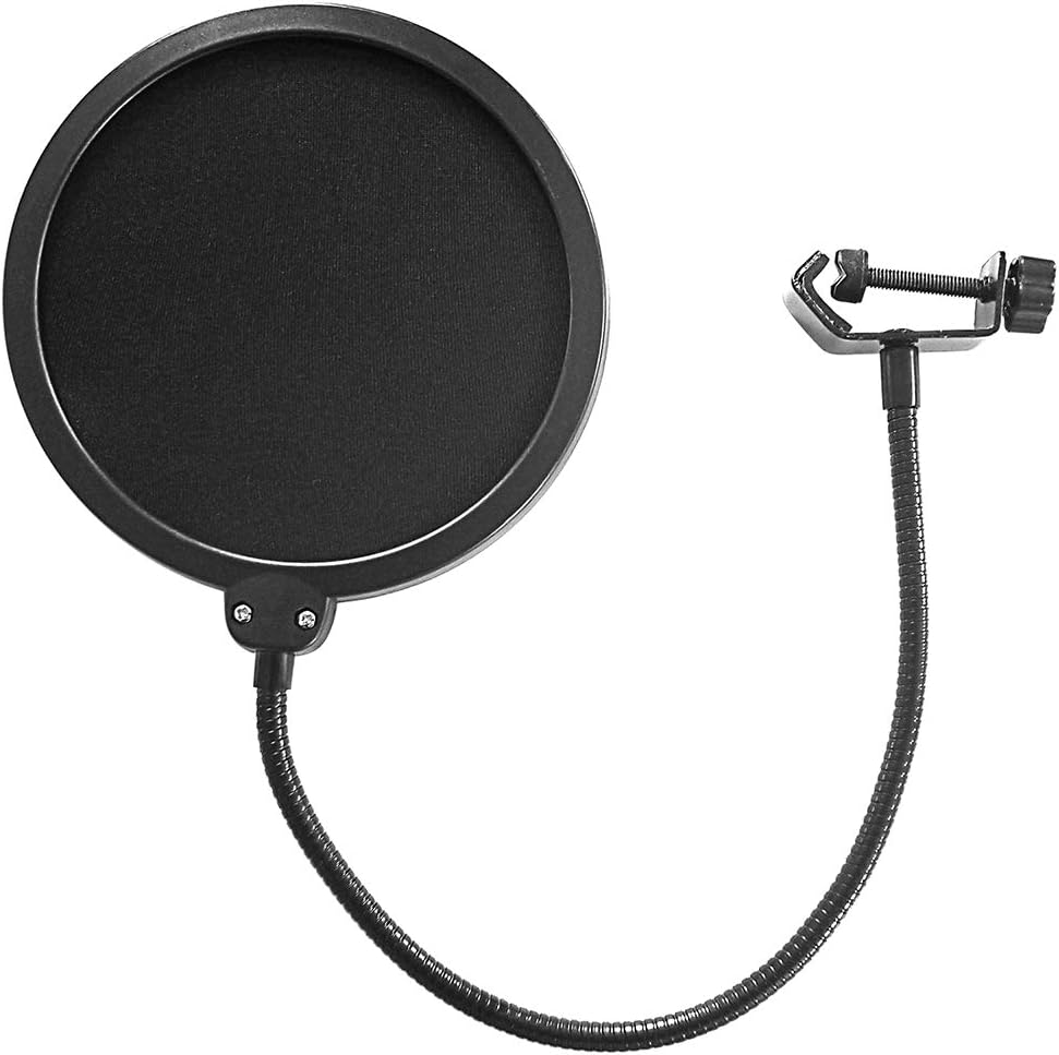 USB Audio Interface Bundle with Boom Stand, XLR Cable and Pop Filter G87859