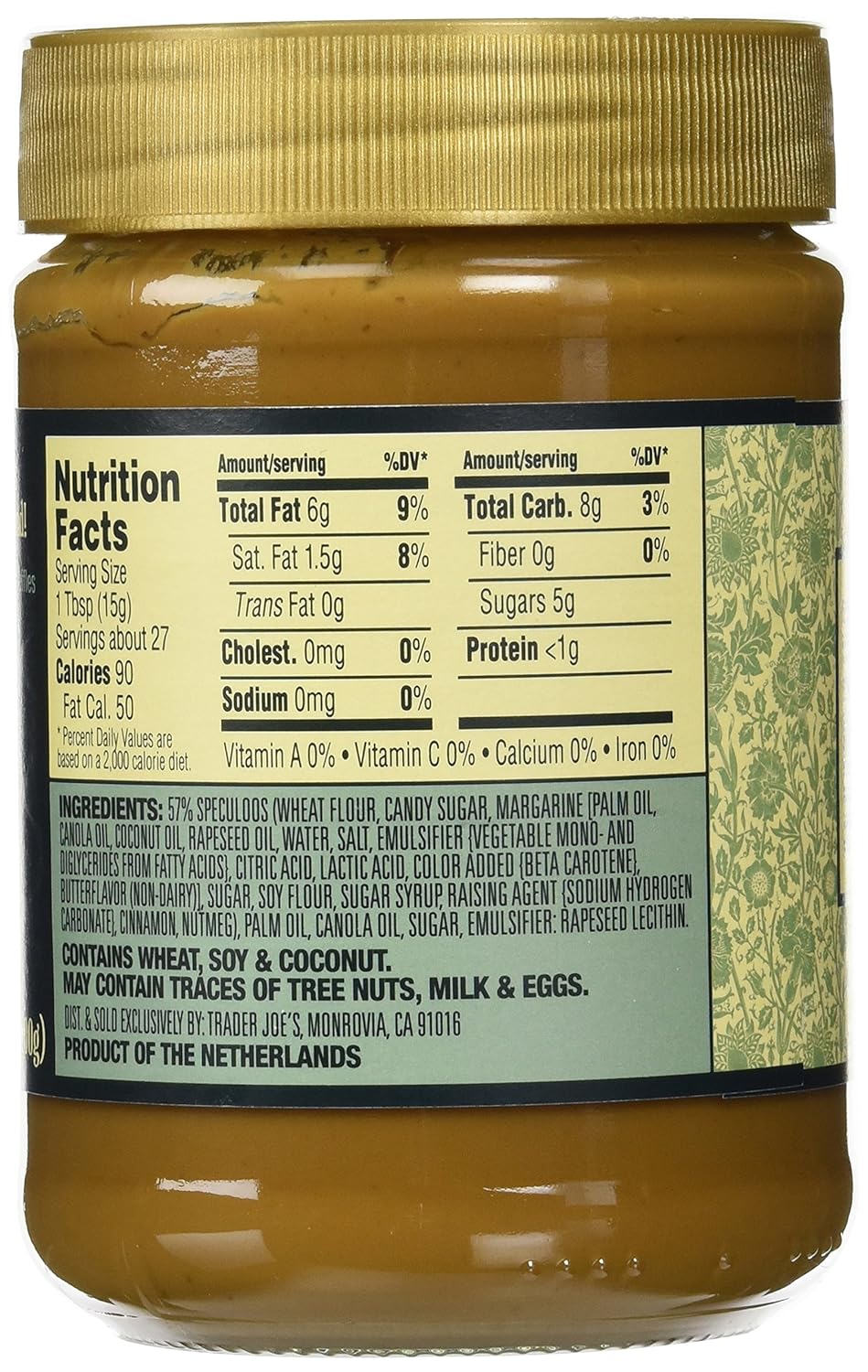 Speculoos Cookie Butter, 14.1 oz (Pack of 2) R105294