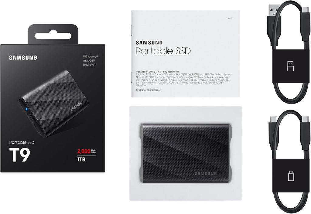 Portable SSD 1TB, USB 3.2 Gen 2x2, Drop Resistant Z1447