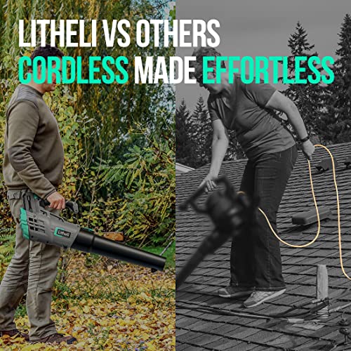 20V Cordless Leaf Blower with Variable Speeds and 4.0Ah Battery U322