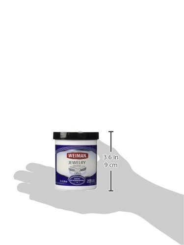 Fine Jewelry Cleaner Liquid with Cleaning Brush, 6 Oz Z228