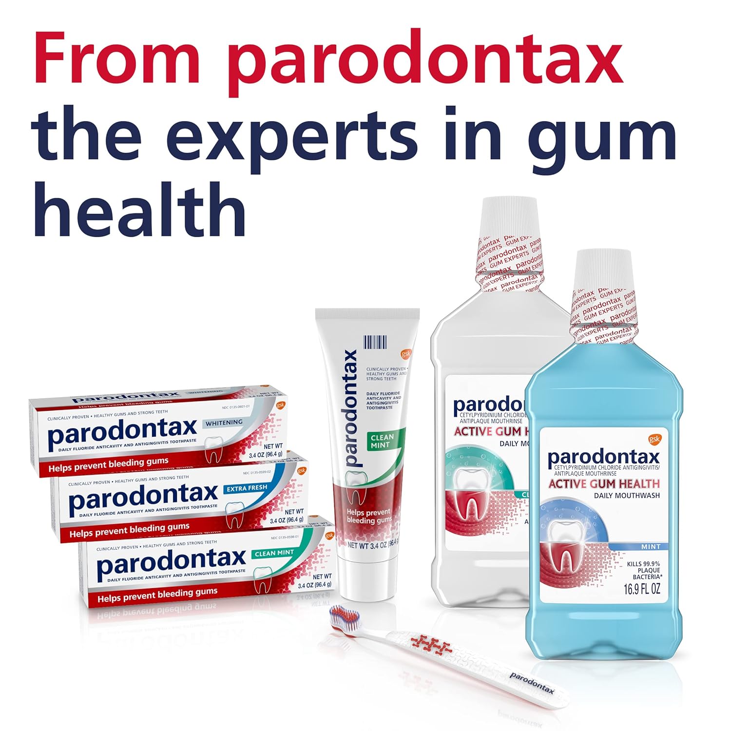 Toothpaste for Bleeding Gums and Cavity Prevention, Fresh Mint T14611