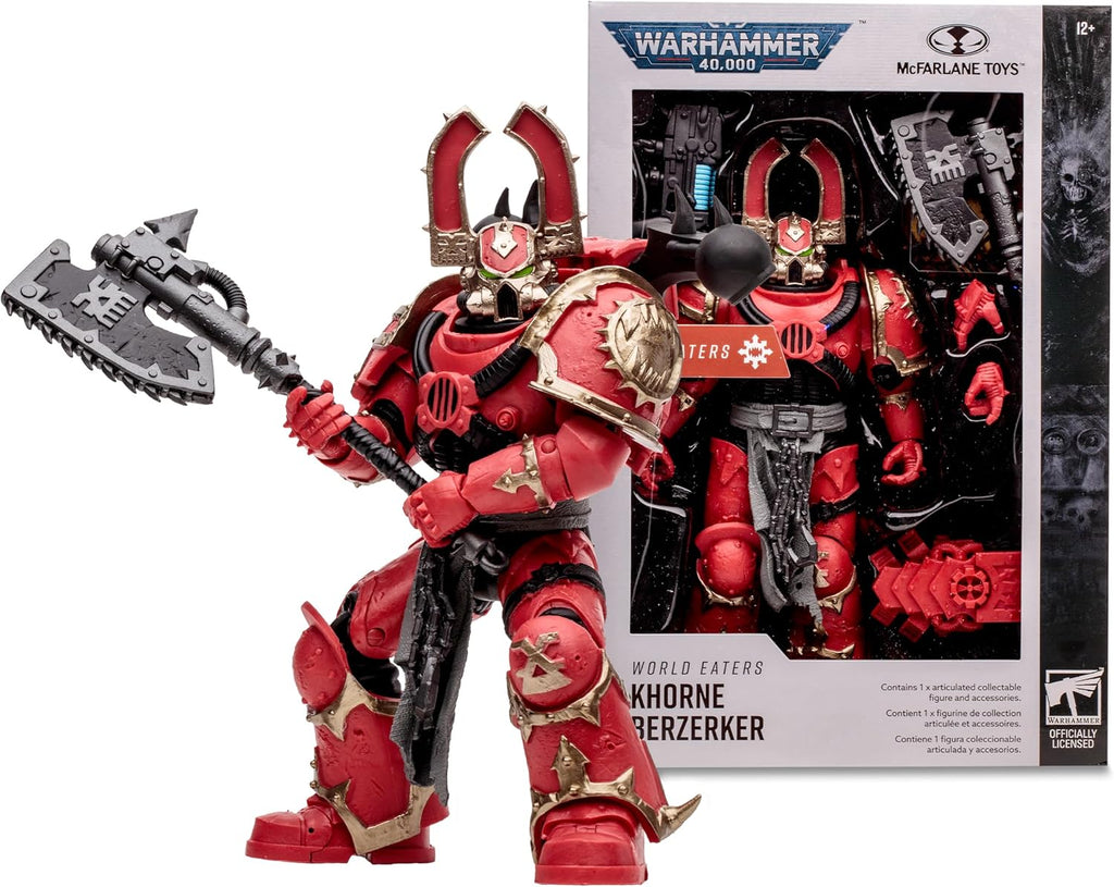 Warhammer 40,000 World Eaters Khorne Berzerker 7in Figure C6552