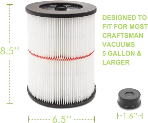 Shop Vac Wet/Dry Cartridge Filter Replacement B424399