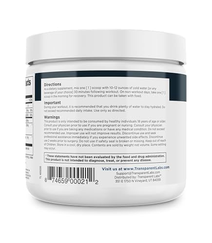 Creatine Monohydrate Powder with HMB for Muscle Growth, 30 Servings, Unflavored S477