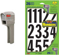 Step2 MailMaster Plus Mailbox, Easy to Install, Mailboxes for Outside, Heavy-Duty, Weather Resistant, Stone Gray & Hy-Ko Prod. MM-4N26 Boat Number Assortment