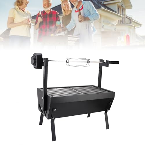 Charcoal Rotisserie Grill for Whole Pig Lamb Goat, Electric Motor, 55 lb Capacity G788