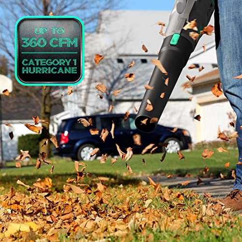 20V Cordless Leaf Blower with Variable Speeds and 4.0Ah Battery U322