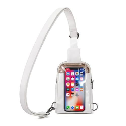 INICAT Small Crossbody Sling Bag Touchscreen Fanny Packs Purses for Women
