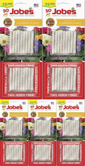 Jobe's 05231T Flowering Plant Fertilizer Spikes 10-10-4, 5 Pack, Multicolor