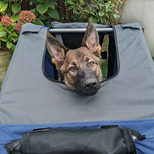Dog Bike Trailer Pet Cart Bicycle Wagon Cargo Carrier L13983
