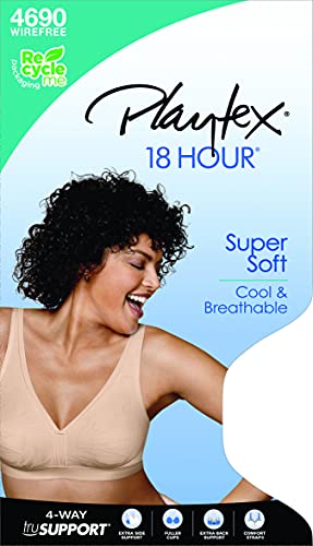 Women's Super Soft Wireless Full-coverage Bra B732