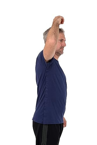 Post Surgery Shoulder Recovery Shirt with Snap Open Design S45378