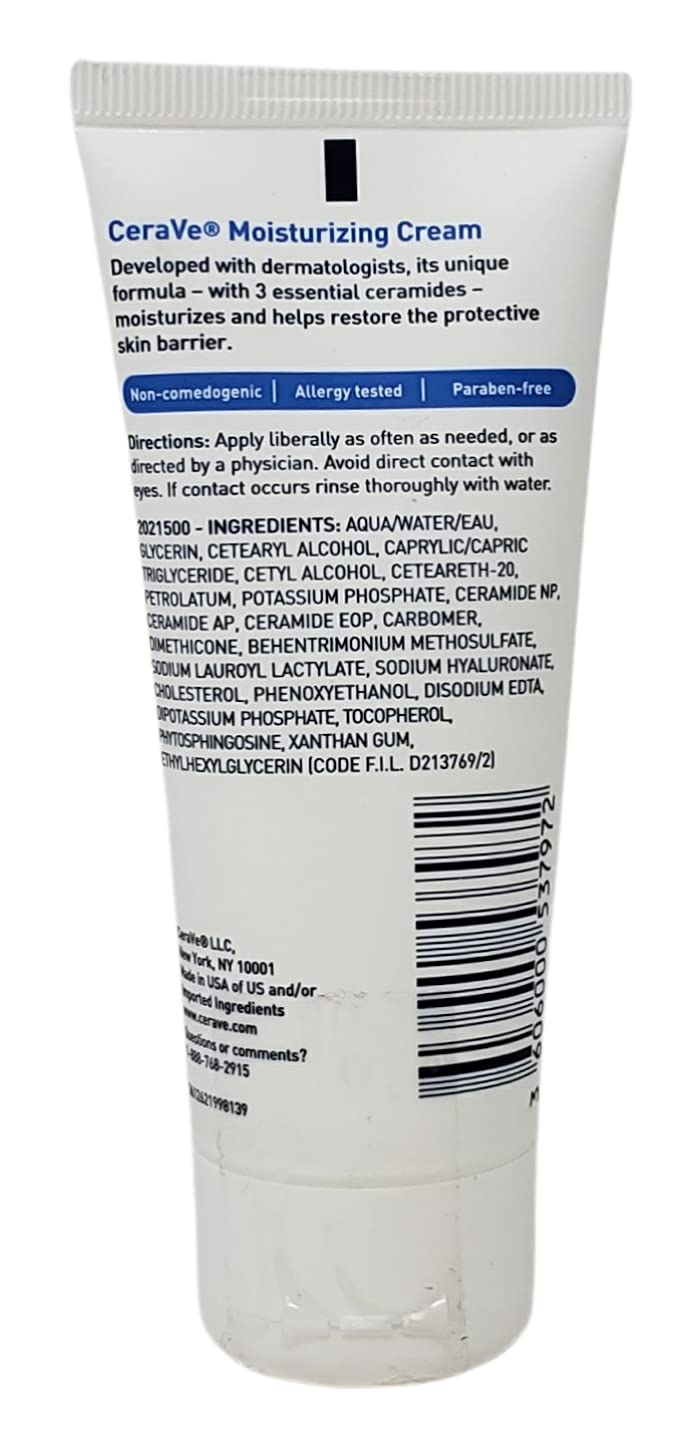 Moisturizing Cream Bundle with Pump and Travel Size V1434