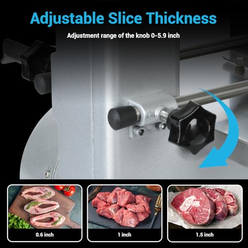 Electric Meat Bone Saw Machine Commercial Home Use Food Grade Cutter for Frozen Meat N72554