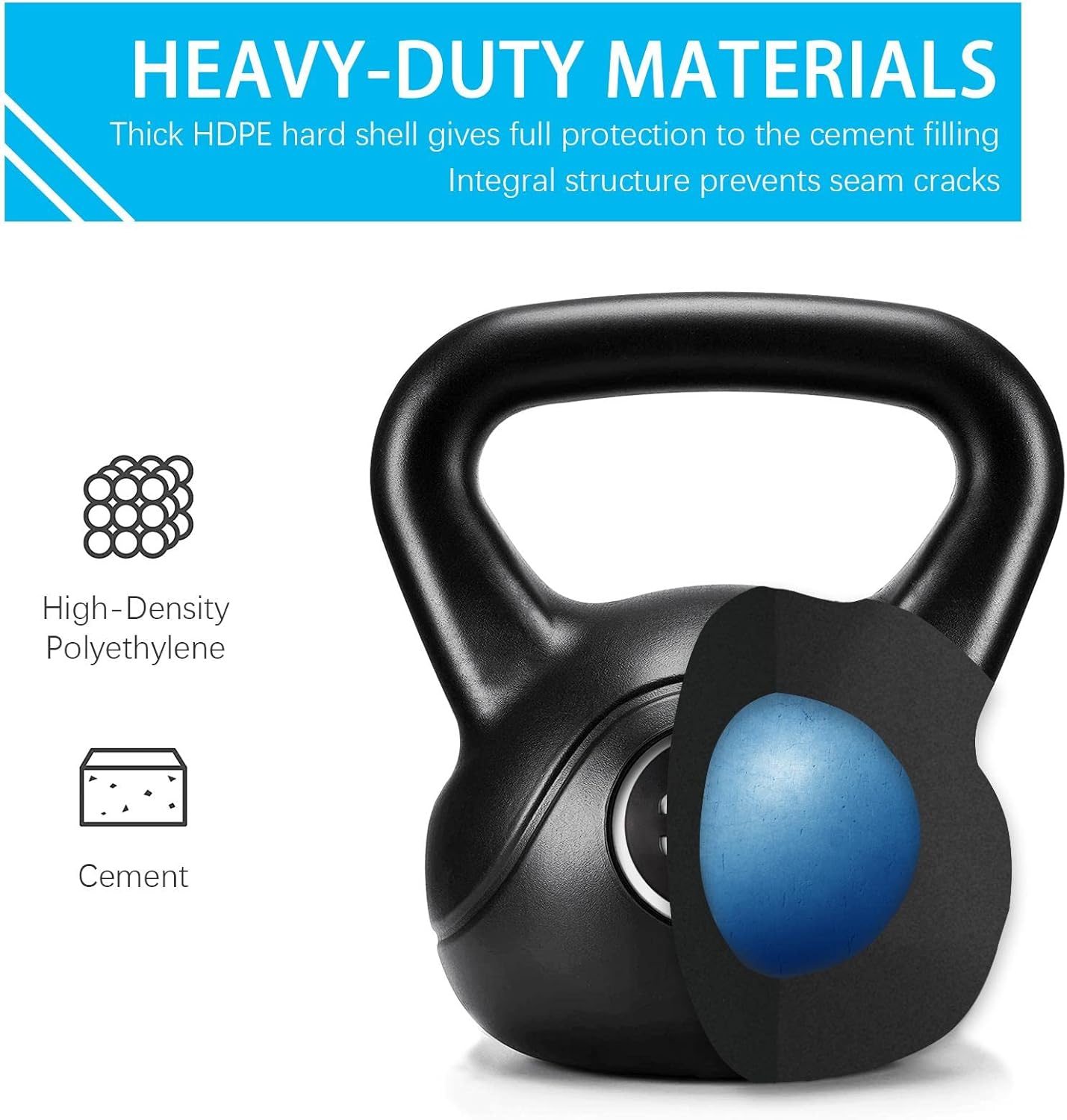 Kettlebell Weights for Home Gym Strength Training N71934