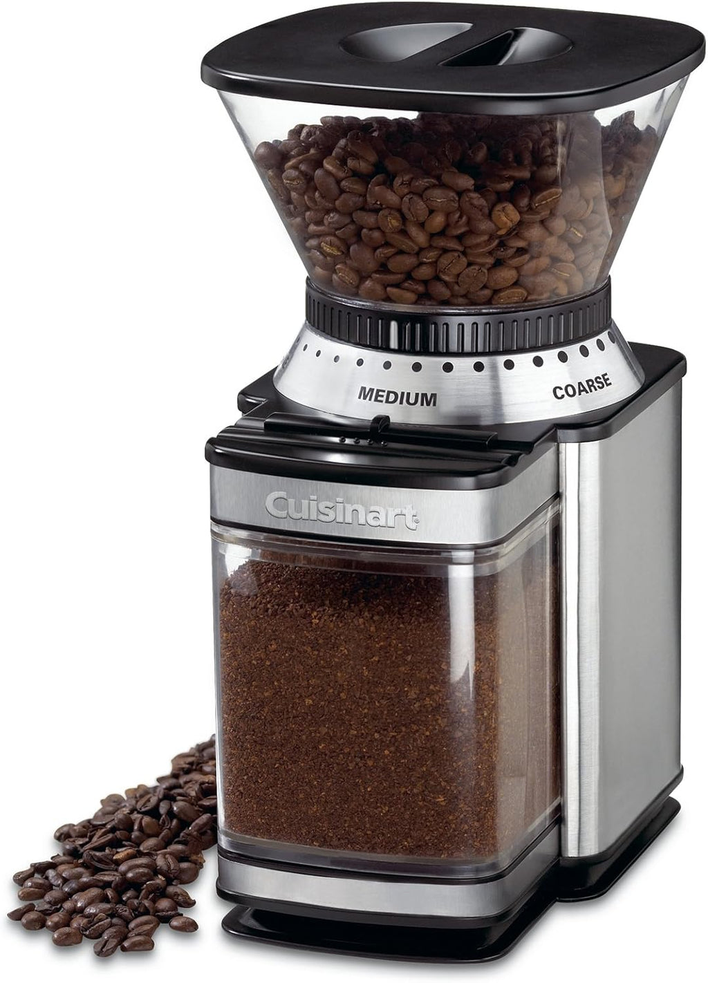 Automatic Burr Mill Coffee Maker, 14-Cup Glass Carafe, Stainless Steel Z866