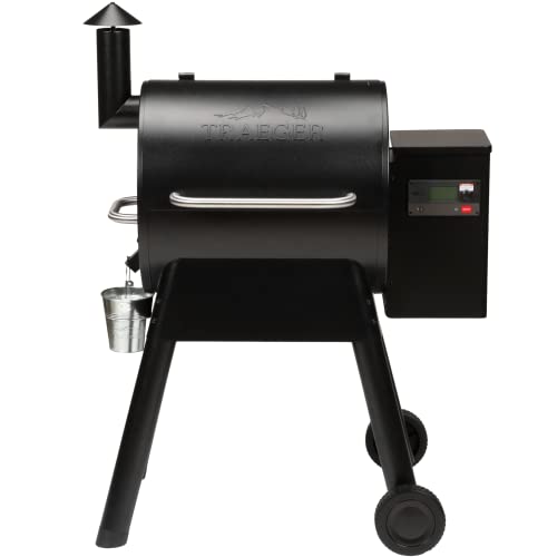 Traeger Grills Pro 575 Electric Wood Pellet Grill and Smoker with WiFi and App Connectivity, Black