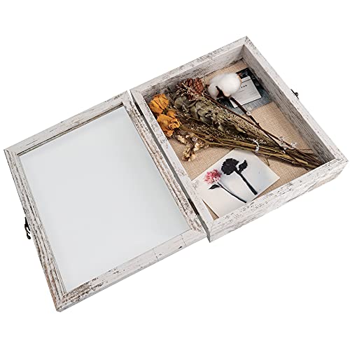 Shadow Box Frame 11x14 Display Case with Glass Door P350