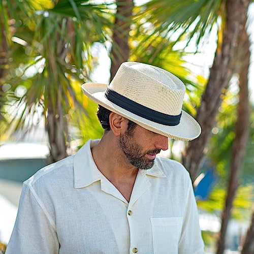 Straw Hat with 3" Brim and Inner Sweatband Z6676