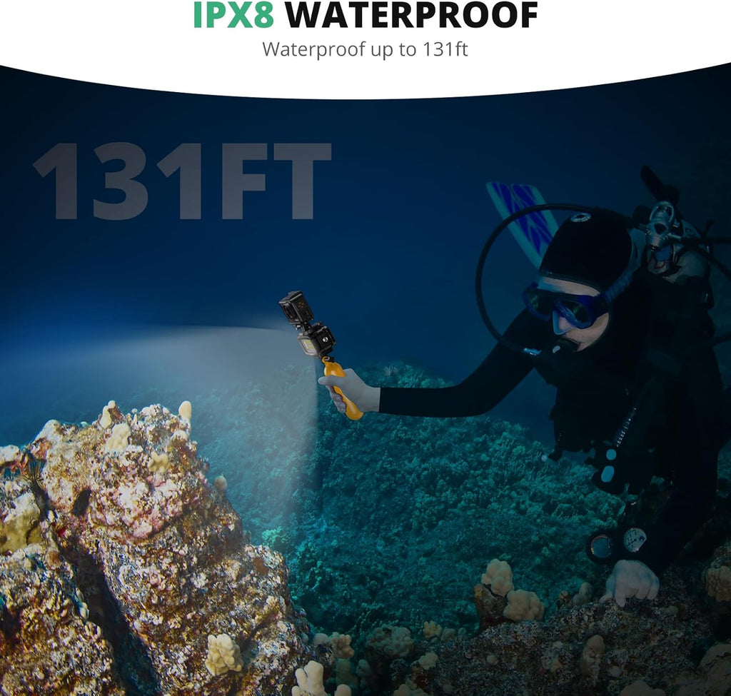 4K30FPS 20MP WiFi Action Camera Waterproof Diving Light Z205808