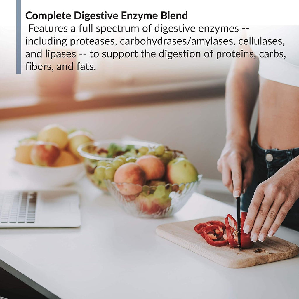 Digestive Enzyme Blend for Nutrient Digestion and Bloating Relief J741