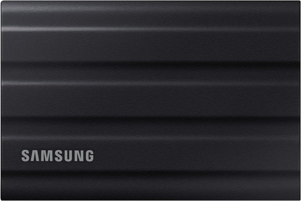 SAMSUNG T7 Shield Portable SSD 1TB - Up to 1050MB/s - USB 3.2 (Gen2, 10Gbps) IP-65 External Solid State Drive, Black (MU-PE1T0S)