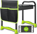 Garden Kneeler and Seat, 10.6" Multifunctional kneeler & seat 2024 Upgraded, Kneeler and Stool for Gardening, Garden Bench with Handle Tool Bag, Gift for Women Mother Senior, Protect Knee and Back
